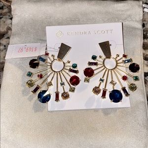 KENDRA SCOTT FABIA GOLD EARRINGS